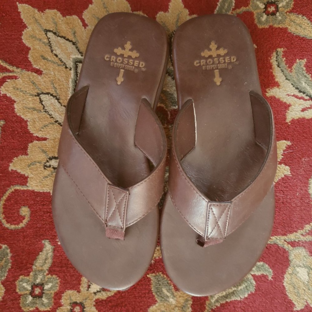 Crossed by Gypsy Soule Sandals - Size 6